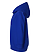 Toddler Pullover Fleece Hoodie Royal Ghosted Side View