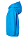 Toddler Pullover Fleece Hoodie Turquoise Ghosted Side View