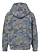 Toddler Pullover Fleece Hoodie Vintage Camo Ghosted Back View