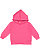 Toddler Pullover Fleece Hoodie Vintage Hot Pink 1