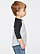 Toddler Baseball T-Shirt 1 Model_Side