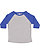 Toddler Baseball T-Shirt Vintage Heather/Vintage Royal 1