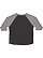 Toddler Baseball T-Shirt Vintage Smoke/Granite Heather 1 Back