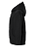 Toddler Full Zip Fleece Hoodie Black Ghosted Side View
