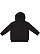 Toddler Full Zip Fleece Hoodie Black 1 Back