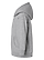 Toddler Full Zip Fleece Hoodie Heather Ghosted Side View