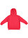 Toddler Full Zip Fleece Hoodie Red 1 Back