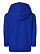Toddler Full Zip Fleece Hoodie Royal Ghosted Back View