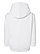 Toddler Full Zip Fleece Hoodie White Ghosted Back View