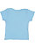 Infant Baby Rib T-Shirt Light Blue 1 Back