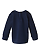 Infant Crew Fleece Sweatshirt Navy Ghosted Back View