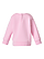 Infant Crew Fleece Sweatshirt Pink Ghosted Back View