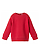 Infant Crew Fleece Sweatshirt Red Ghosted Front View
