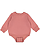 Infant Lng Slv Fleece Bodysuit Mauvelous 1