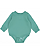 Infant Lng Slv Fleece Bodysuit Saltwater 1