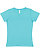 Women's V-Neck Jersey T-Shirt Caribbean 1
