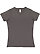Women's V-Neck Jersey T-Shirt Charcoal 1