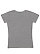 Women's V-Neck Jersey T-Shirt Granite Heather 1 Back