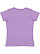 Women's V-Neck Jersey T-Shirt Lavender 1 Back