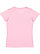 Women's V-Neck Jersey T-Shirt Pink 1