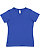 Women's V-Neck Jersey T-Shirt Royal 1