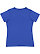 Women's V-Neck Jersey T-Shirt Royal 1 Back
