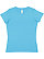Women's Fine Jersey T-Shirt Aqua 1