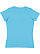Women's Fine Jersey T-Shirt Aqua 1 Back