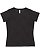 Women's Fine Jersey T-Shirt Black Leopard 1