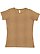 Women's Fine Jersey T-Shirt Brown Reptile 1