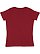 Women's Fine Jersey T-Shirt Cardinal Blackout 1 Back