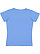 Women's Fine Jersey T-Shirt Carolina Blue 1 Back