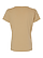 Women's Fine Jersey T-Shirt Latte Ghosted Back View