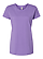 Women's Fine Jersey T-Shirt Lavender Ghosted Front View