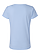 Women's Fine Jersey T-Shirt Light Blue Ghosted Back View