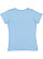 Women's Fine Jersey T-Shirt Light Blue 1 Back