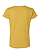 Women's Fine Jersey T-Shirt Mustard Ghosted Back View