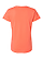 Women's Fine Jersey T-Shirt Papaya Ghosted Back View