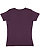 Women's Fine Jersey T-Shirt Plum 1 Back