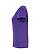 Women's Fine Jersey T-Shirt Purple Ghosted Side View