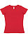 Women's Fine Jersey T-Shirt Red 1