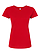 Women's Fine Jersey T-Shirt Red Ghosted Front View