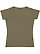 Women's Fine Jersey T-Shirt Vintage Military Green 1 Back