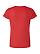 Women's Fine Jersey T-Shirt Vintage Red Ghosted Back View
