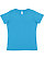 Women's Fine Jersey T-Shirt Vintage Turquoise 1