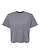 Women's Boxy Jersey T-Shirt Granite Heather Ghosted Front View