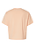 Women's Boxy Jersey T-Shirt Peachy Ghosted Back View