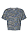 Women's Boxy Jersey T-Shirt Vintage Camo Ghosted Front View