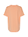 Women's Hi-Lo Jersey T-Shirt Peachy Ghosted Back View