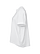 Women's Hi-Lo Jersey T-Shirt White Ghosted Side View